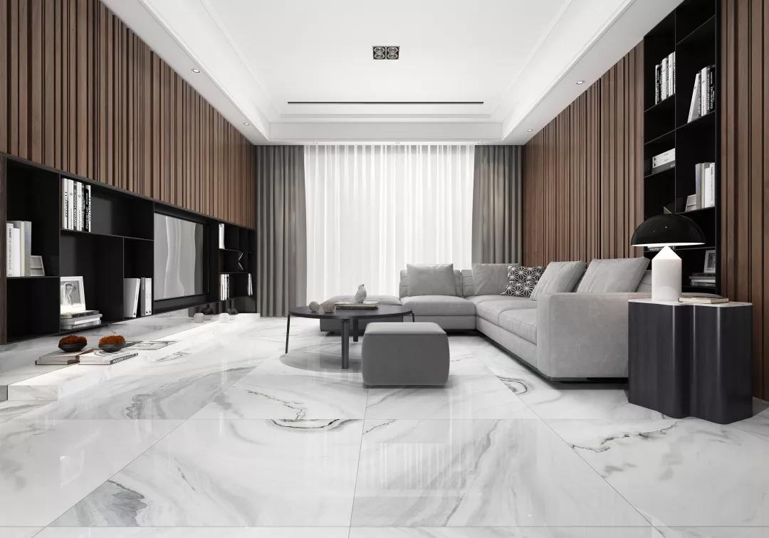 潤(rùn)陶600X1200MM大理石瓷磚，裝出理想人居的格調(diào)