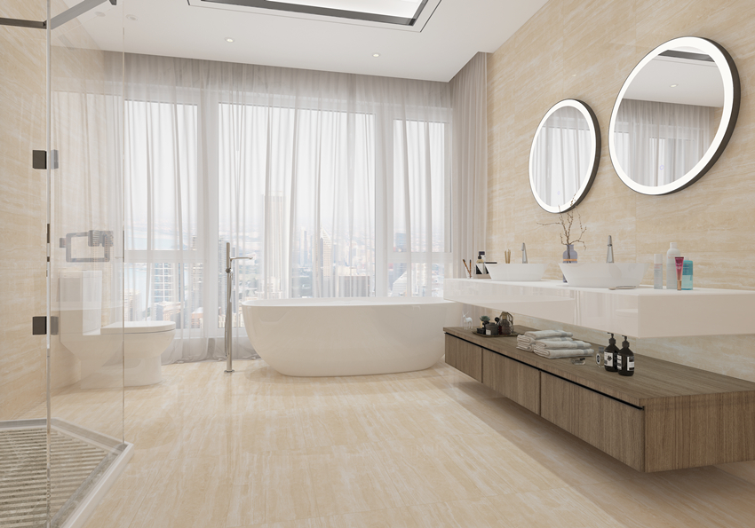 米黃色瓷磚——家居裝修圈永不過(guò)時(shí)的潮流